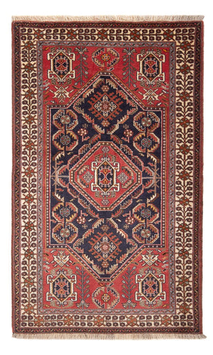Gabbeh-tæppe - Kashkuli Persisk - 152 x 82 cm - mørkeblå