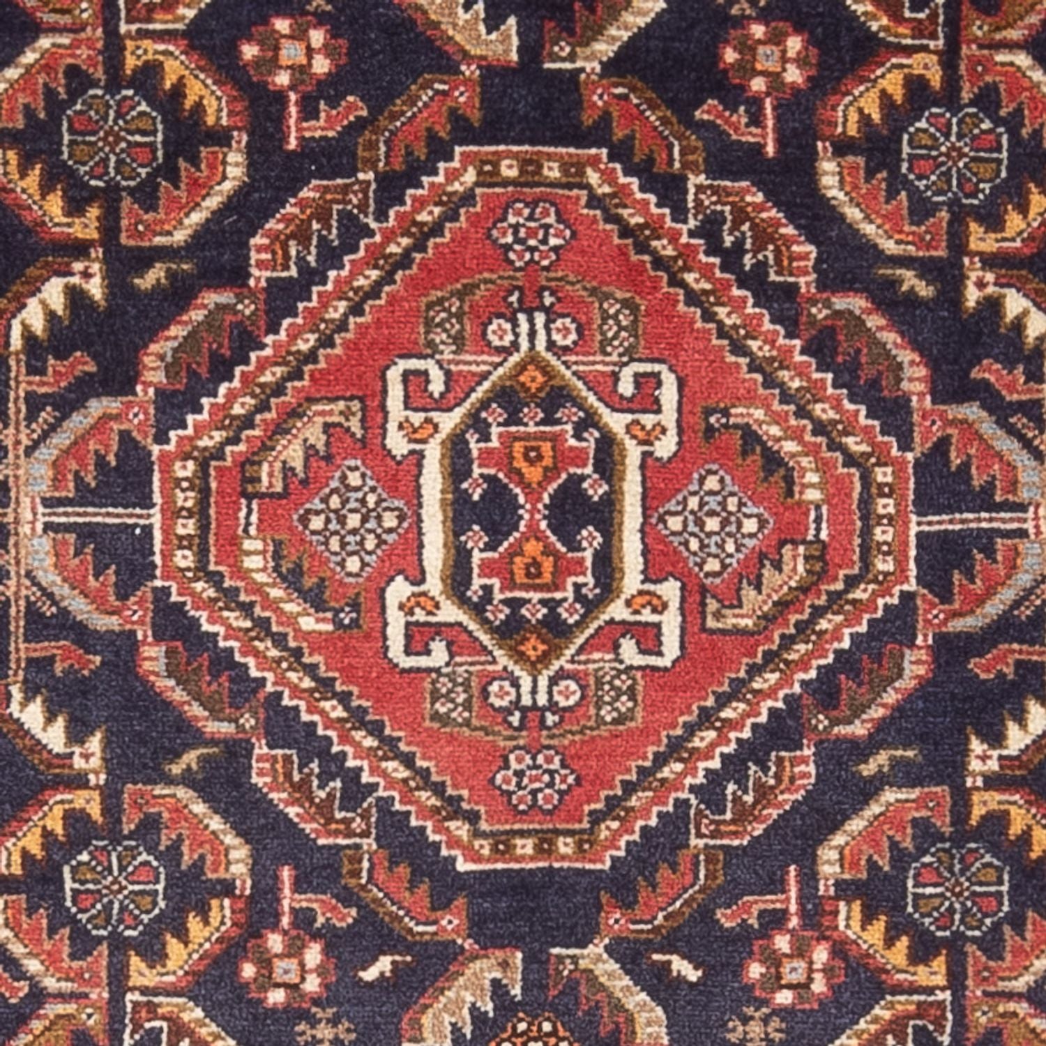 Gabbeh-tæppe - Kashkuli Persisk - 152 x 82 cm - mørkeblå