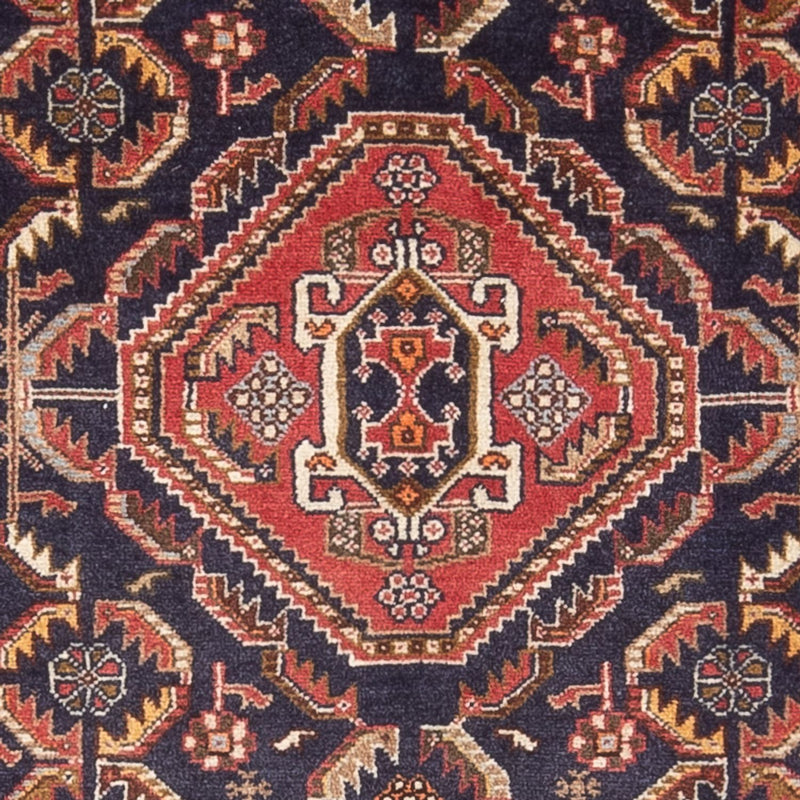 Gabbeh-tæppe - Kashkuli Persisk - 152 x 82 cm - mørkeblå