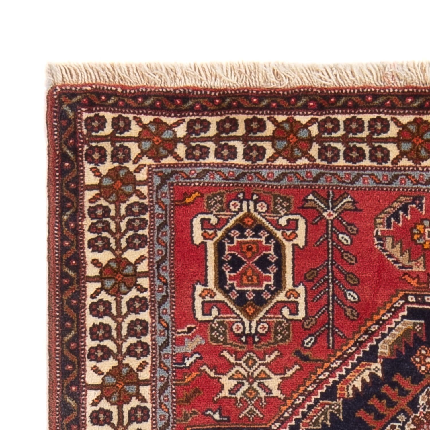 Gabbeh-tæppe - Kashkuli Persisk - 152 x 82 cm - mørkeblå