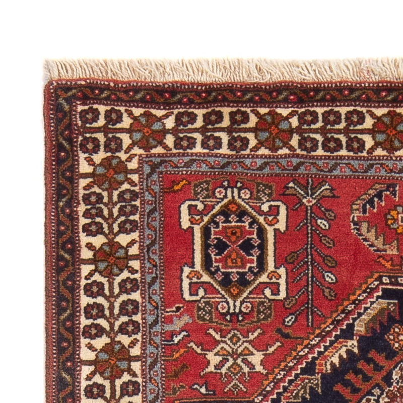 Gabbeh-tæppe - Kashkuli Persisk - 152 x 82 cm - mørkeblå