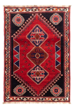 Gabbeh-tæppe - Kashkuli Persisk - 158 x 112 cm - rød
