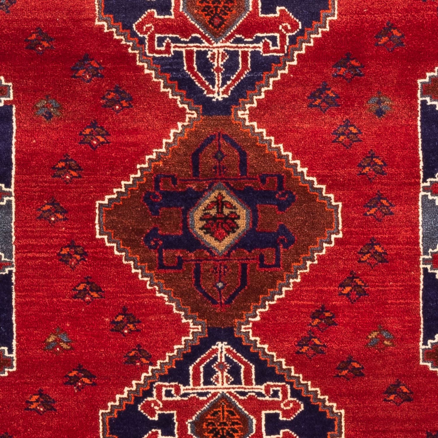 Gabbeh-tæppe - Kashkuli Persisk - 158 x 112 cm - rød