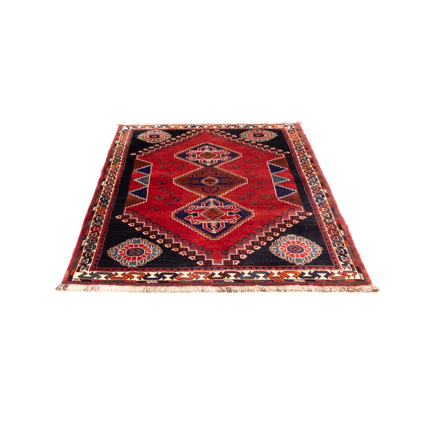Gabbeh-tæppe - Kashkuli Persisk - 158 x 112 cm - rød