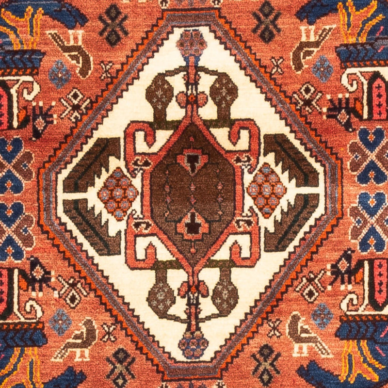 Løber Persisk tæppe - Nomadisk - 200 x 73 cm - terrakotta