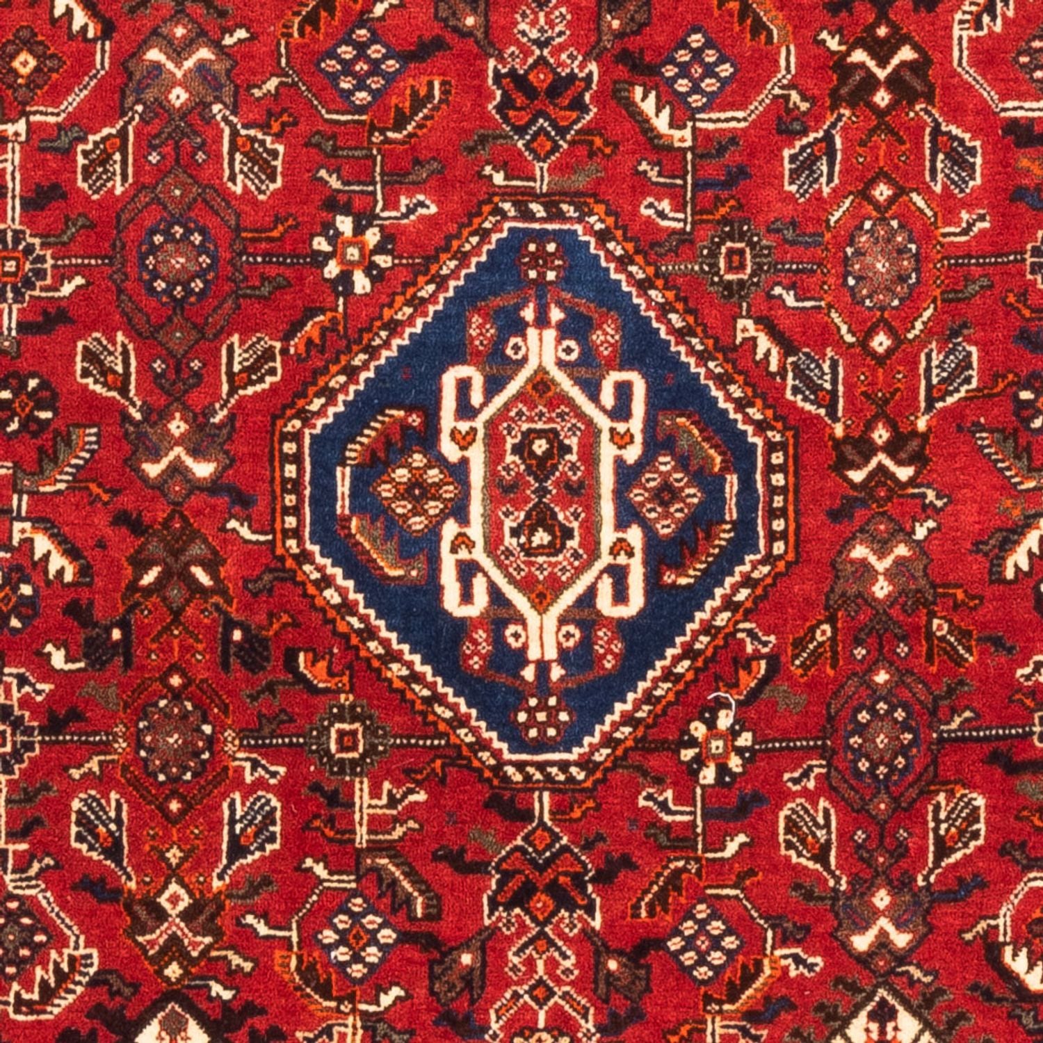 Persisk tæppe - Nomadisk - 158 x 110 cm - rød