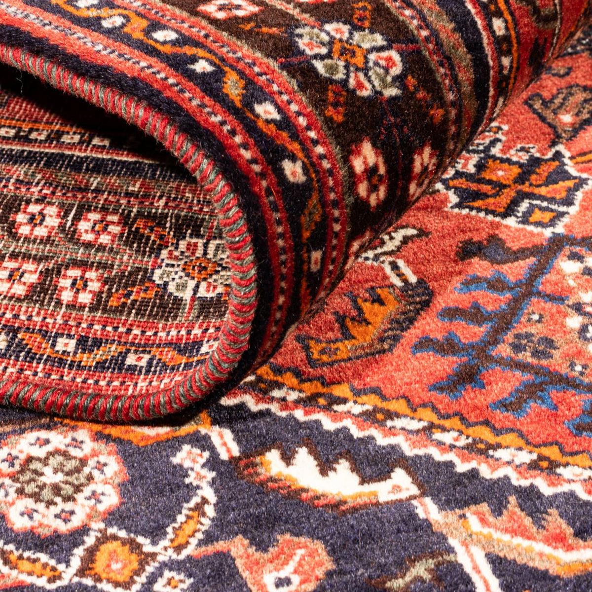 Persisk tæppe - Nomadisk - 158 x 110 cm - rød