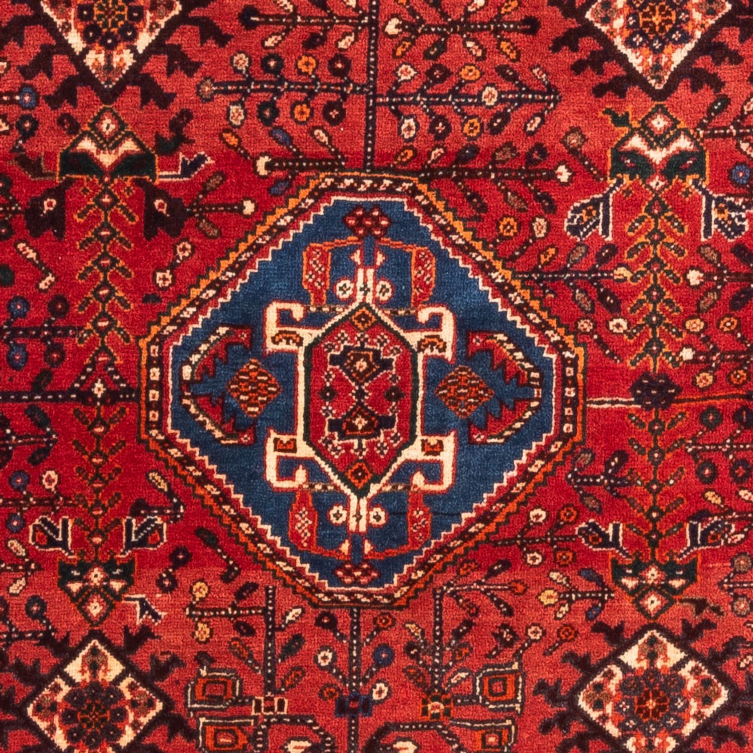 Persisk tæppe - Nomadisk - 157 x 117 cm - rød