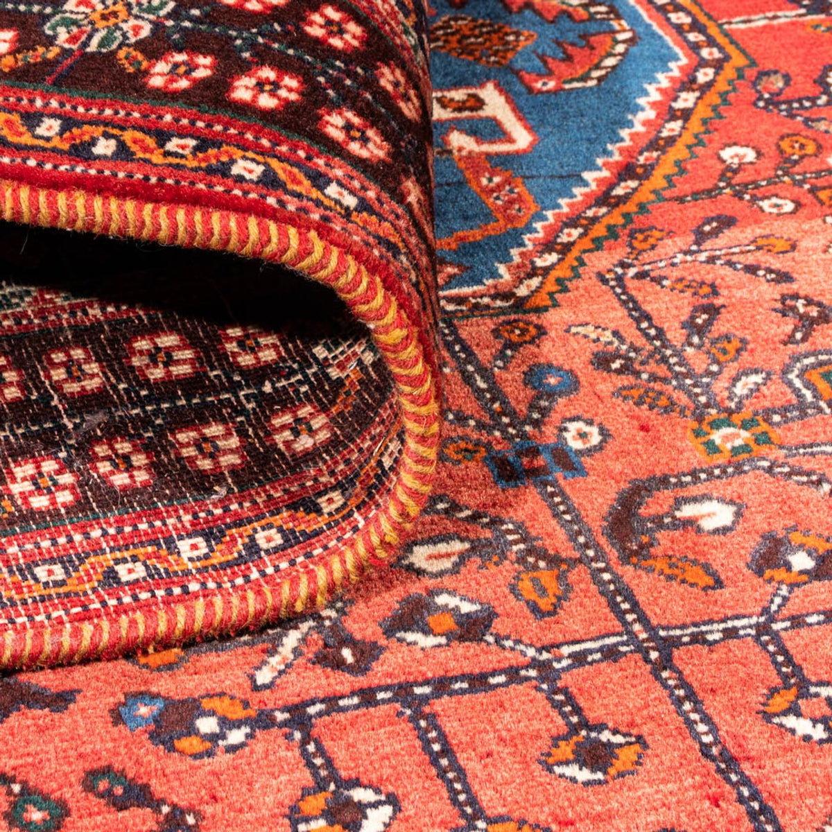 Persisk tæppe - Nomadisk - 157 x 117 cm - rød