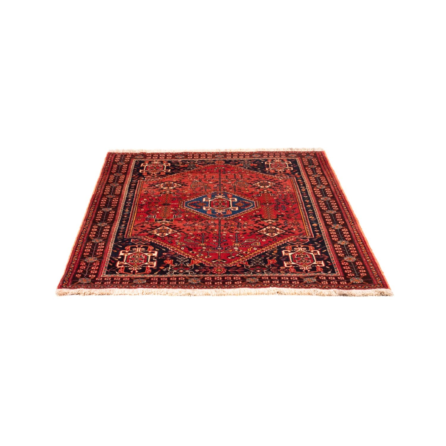 Persisk tæppe - Nomadisk - 157 x 117 cm - rød