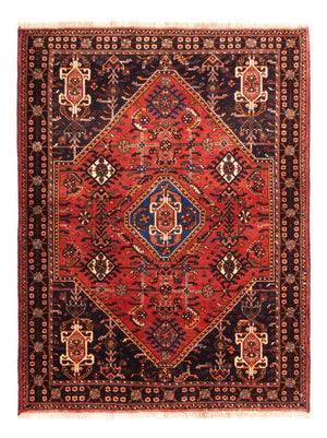 Persisk tæppe - Nomadisk - 140 x 108 cm - rød