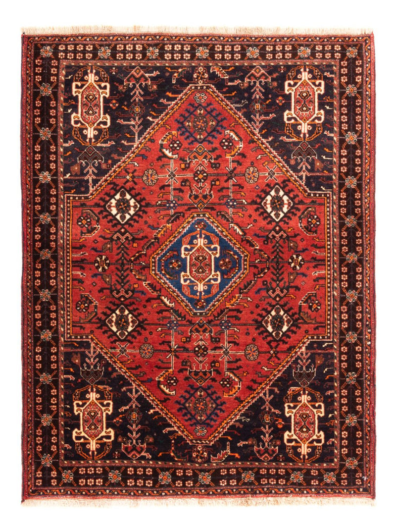 Persisk tæppe - Nomadisk - 140 x 108 cm - rød