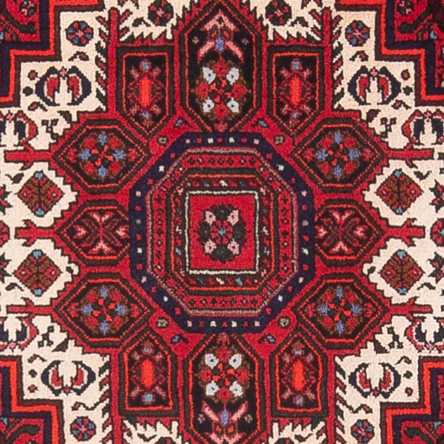 Persisk tæppe - Nomadisk - 127 x 82 cm - rød