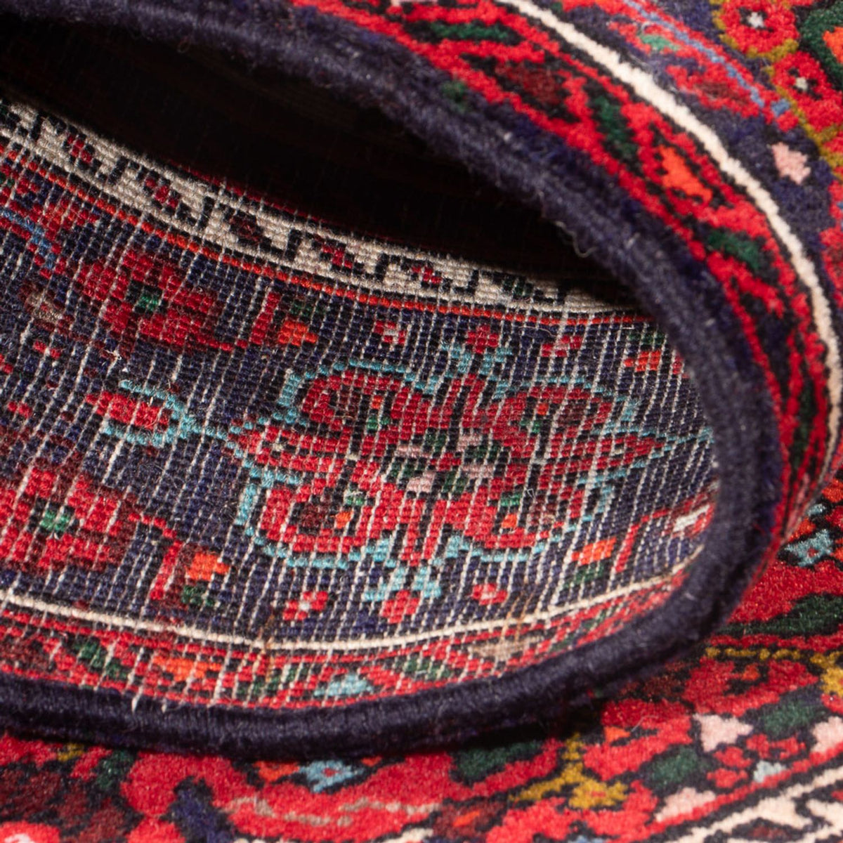 Persisk tæppe - Nomadisk - 127 x 82 cm - rød