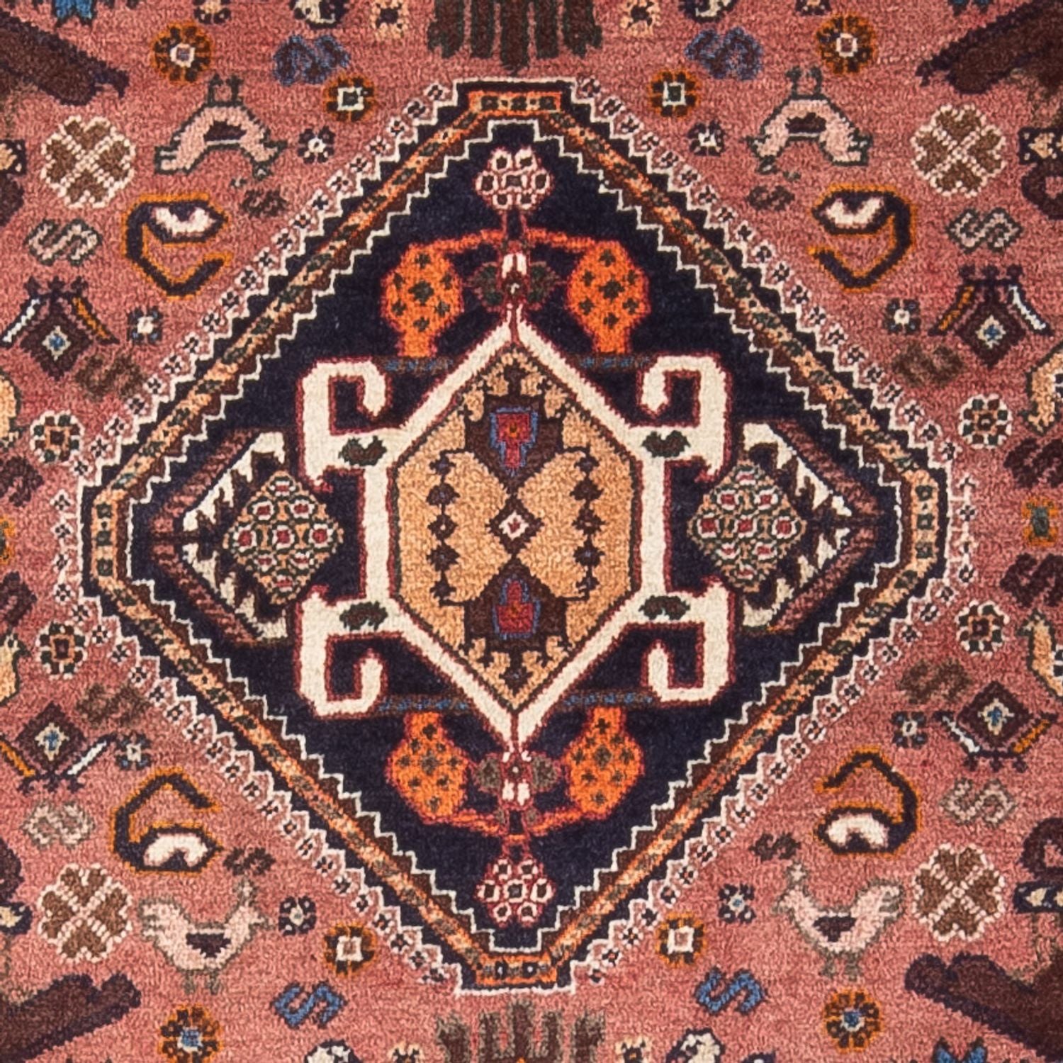 Persisk tæppe - Nomadisk - 150 x 83 cm - rød