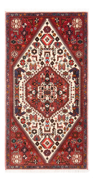 Persisk tæppe - Nomadisk - 150 x 73 cm - creme