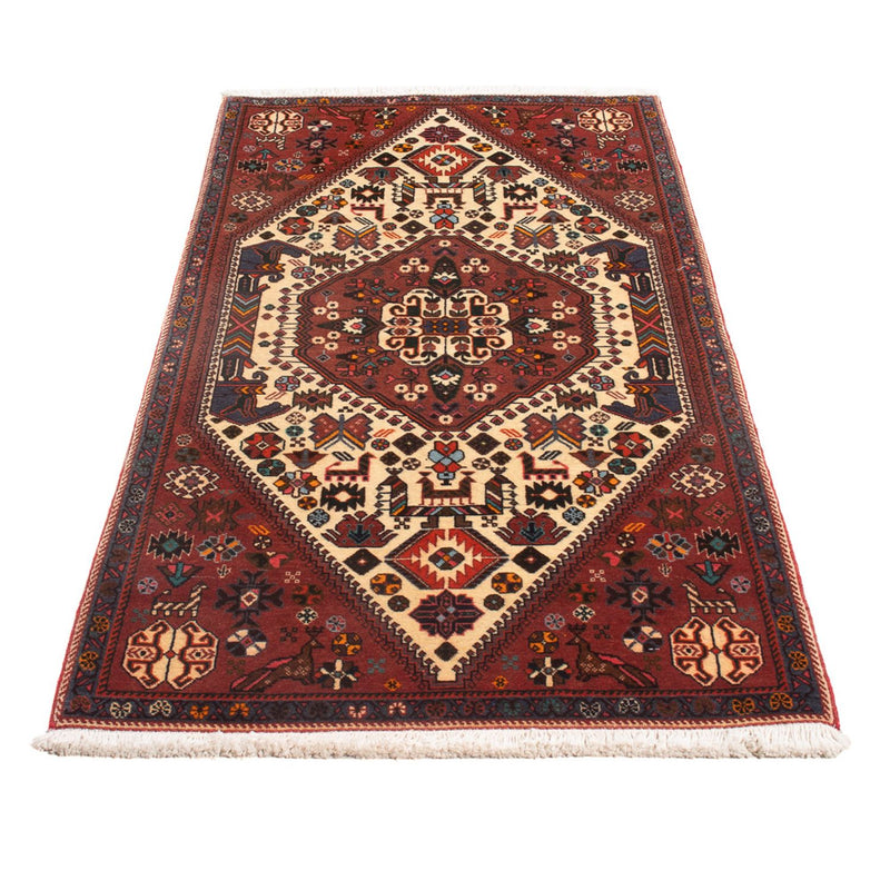 Persisk tæppe - Nomadisk - 150 x 73 cm - creme