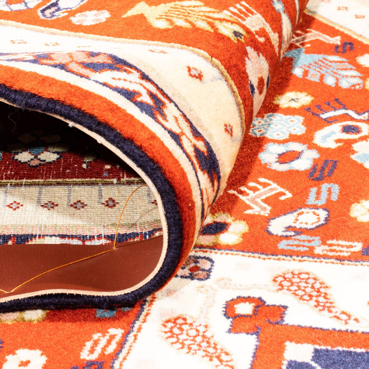 Løber Persisk tæppe - Nomadisk - 198 x 71 cm - rød