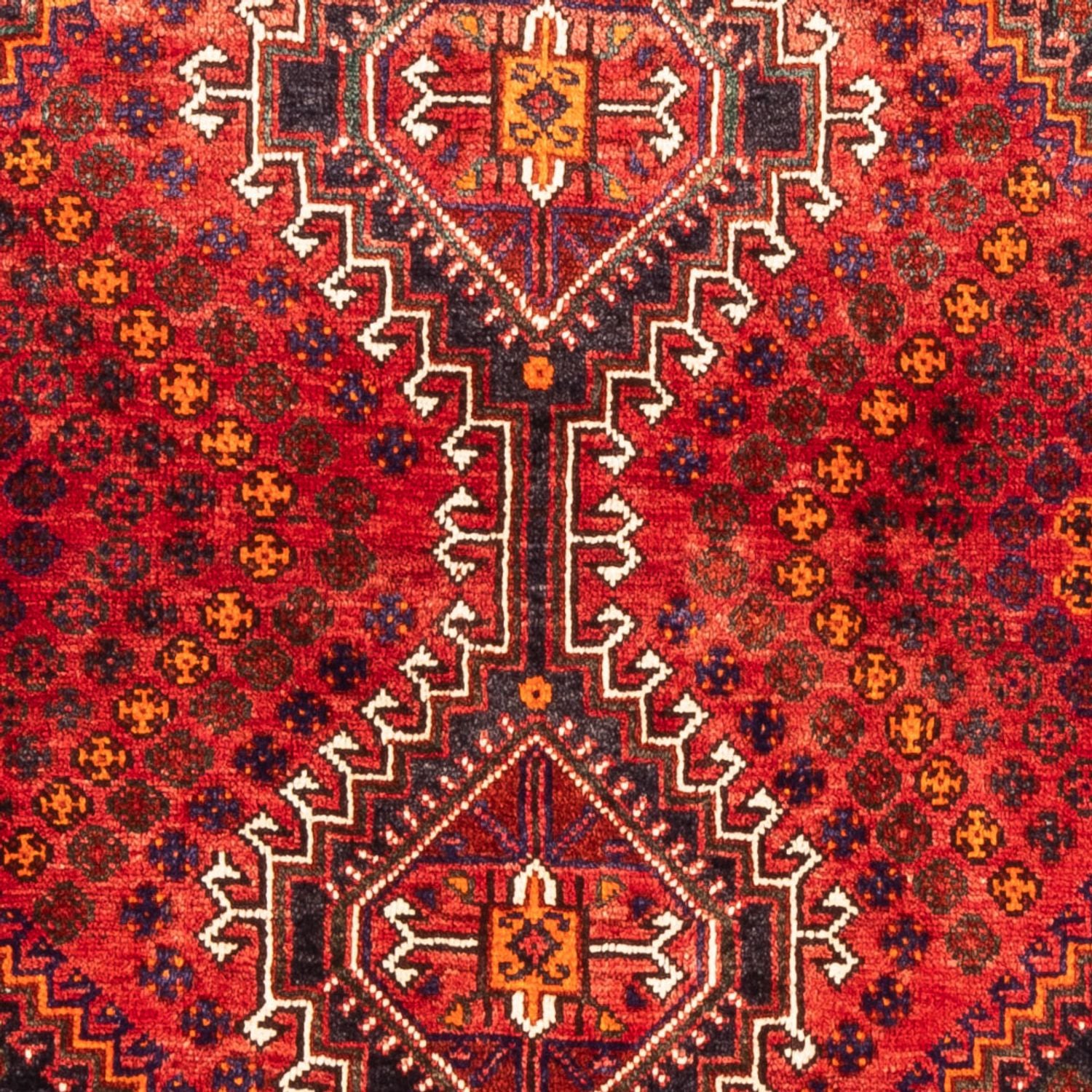 Persisk tæppe - Nomadisk - 156 x 113 cm - rød