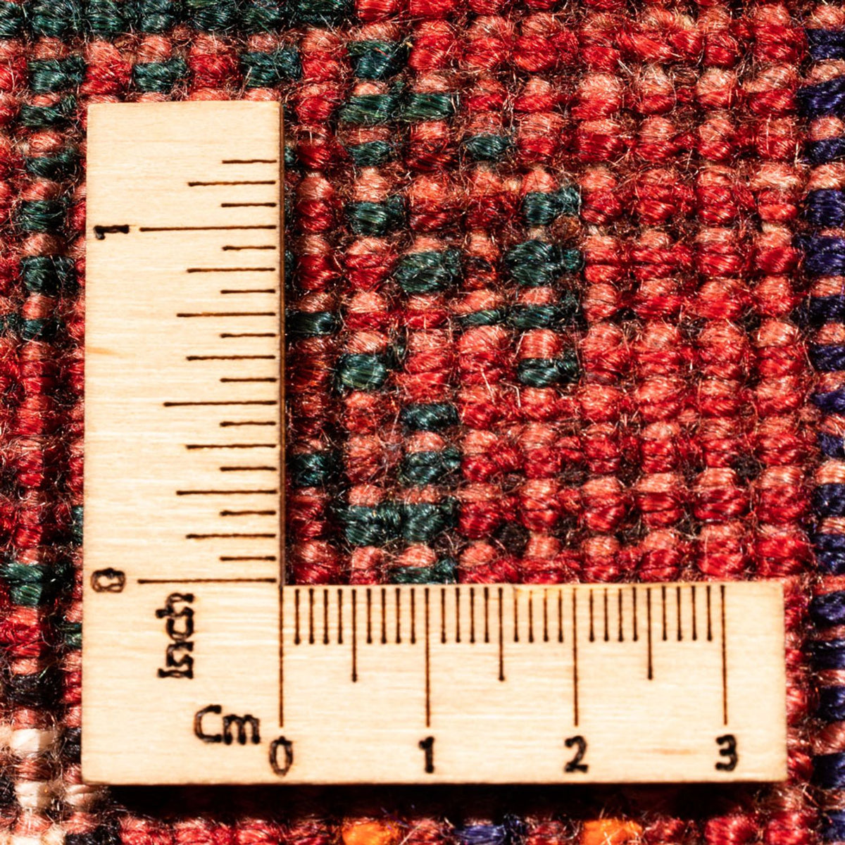 Persisk tæppe - Nomadisk - 156 x 113 cm - rød