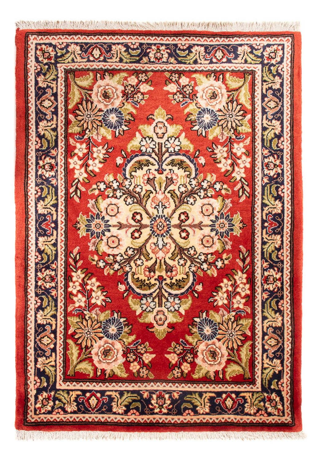 Persisk tæppe - Ghom - 98 x 68 cm - rød