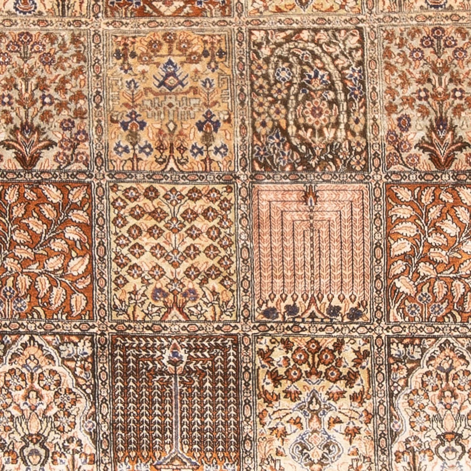 Silketæppe - Ghom Silk - Premium - 148 x 100 cm - flerfarvet