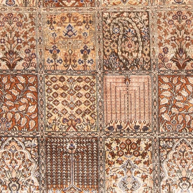 Silketæppe - Ghom Silk - Premium - 148 x 100 cm - flerfarvet