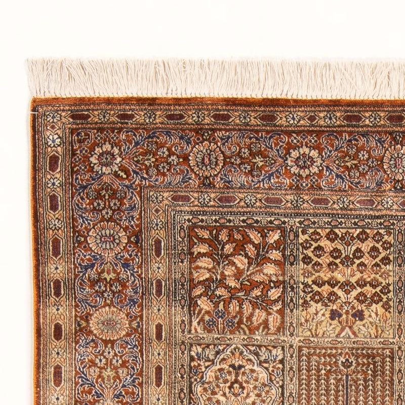 Silketæppe - Ghom Silk - Premium - 148 x 100 cm - flerfarvet