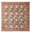 Silketæppe - Ghom Silk - Premium firkantet  - 302 x 297 cm - flerfarvet