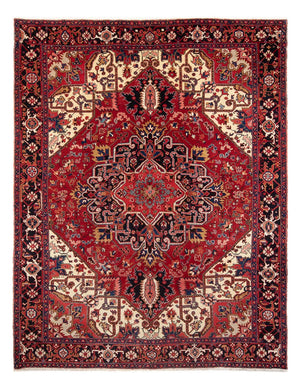 Persisk tæppe - Nomadisk - 335 x 250 cm - rød