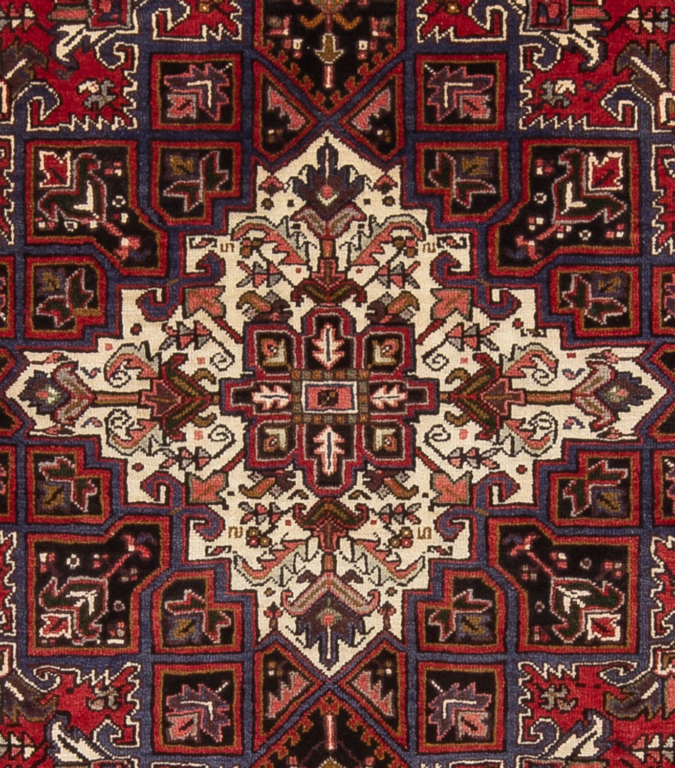 Persisk tæppe - Nomadisk - 334 x 255 cm - creme