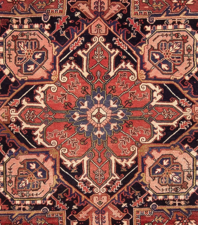 Persisk tæppe - Nomadisk - 349 x 255 cm - lysrød