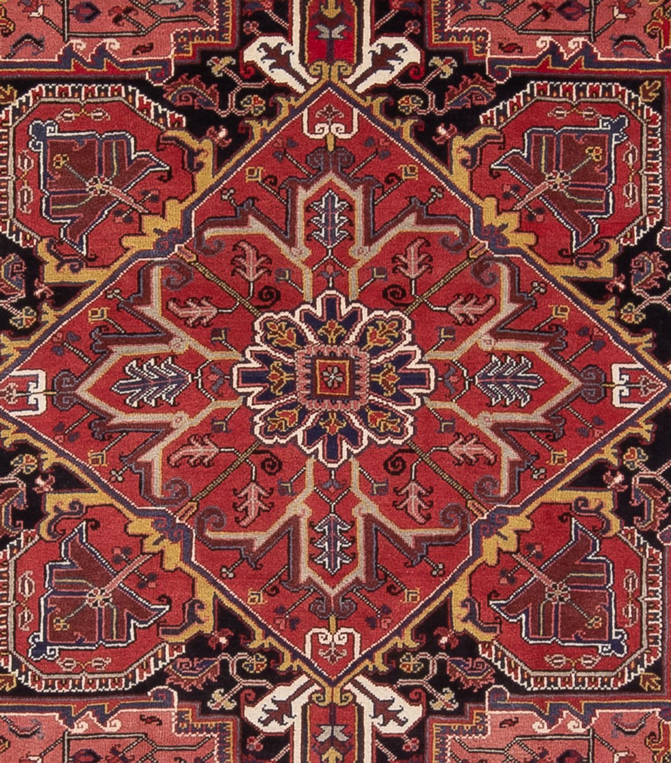 Persisk tæppe - Nomadisk - 363 x 260 cm - lysrød