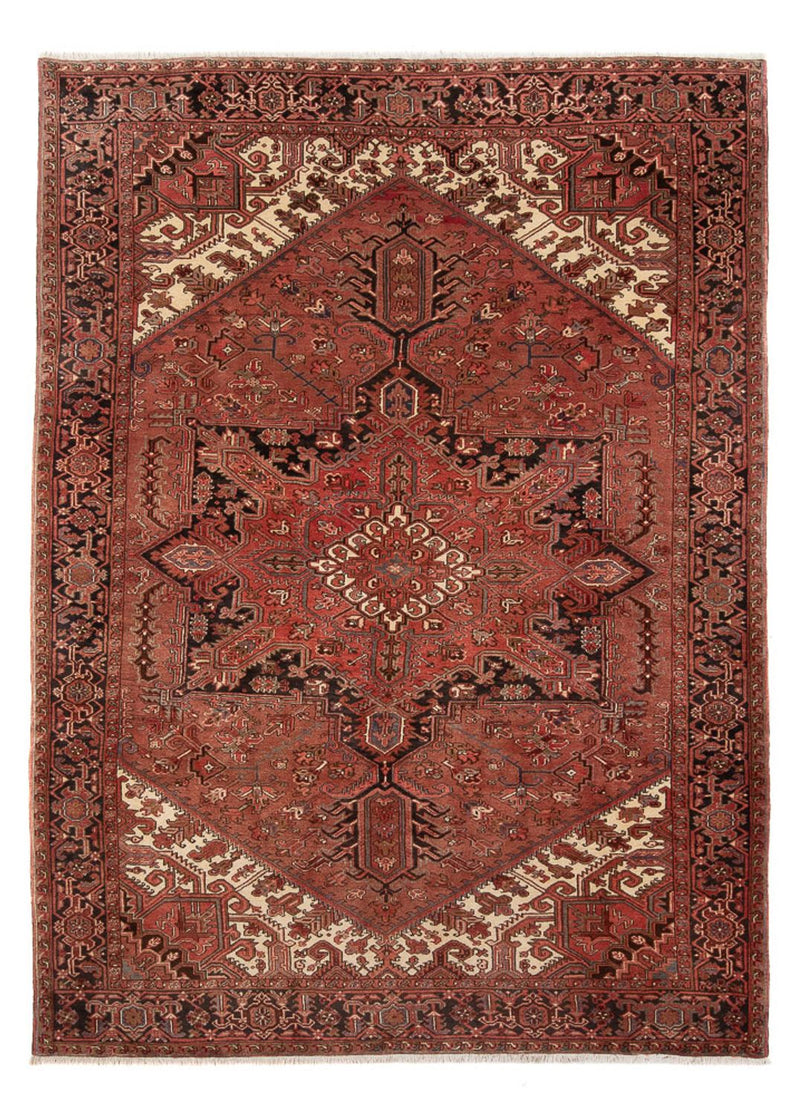 Persisk tæppe - Nomadisk - 350 x 240 cm - terrakotta
