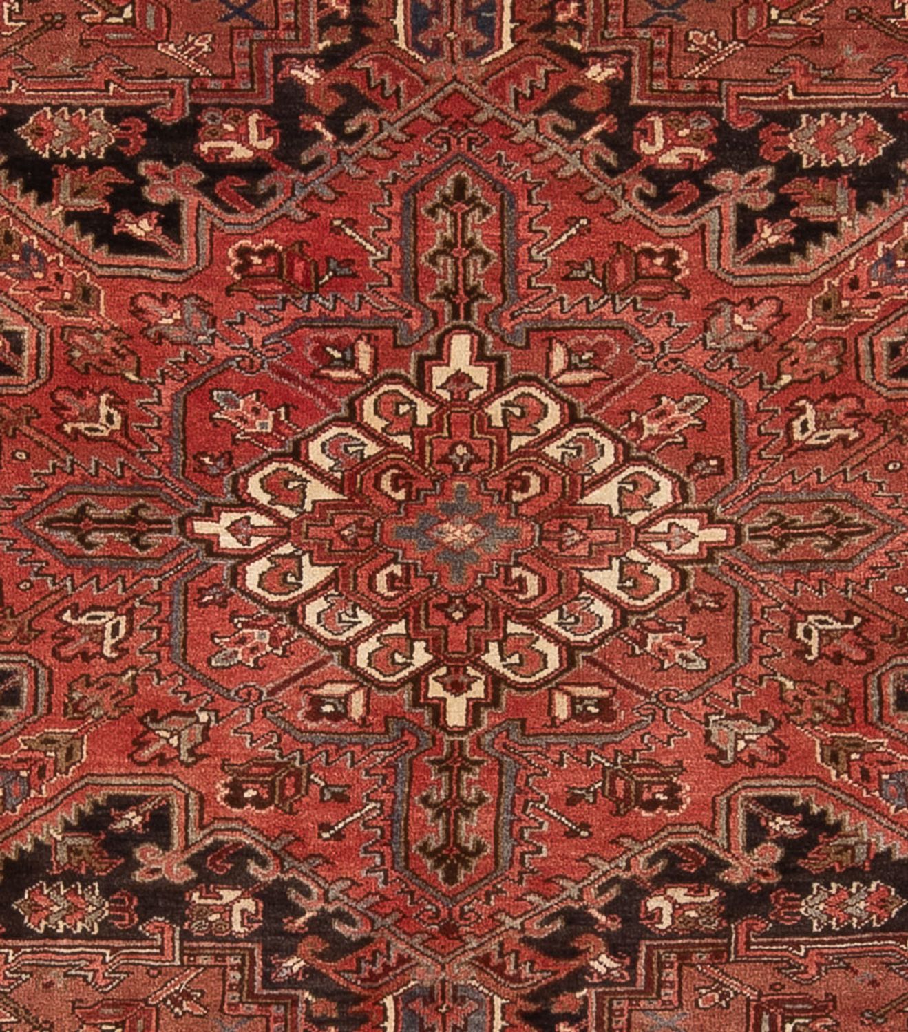 Persisk tæppe - Nomadisk - 350 x 240 cm - terrakotta