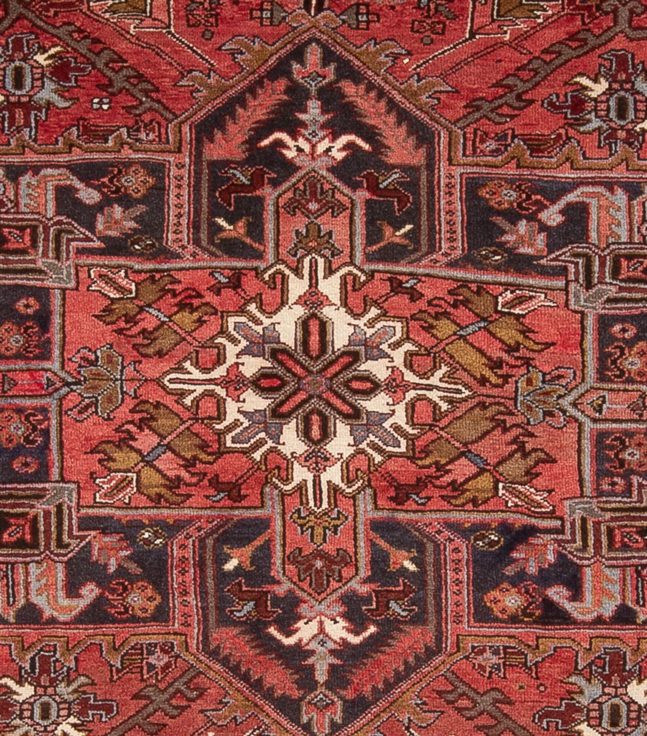Persisk tæppe - Nomadisk - 320 x 262 cm - rød
