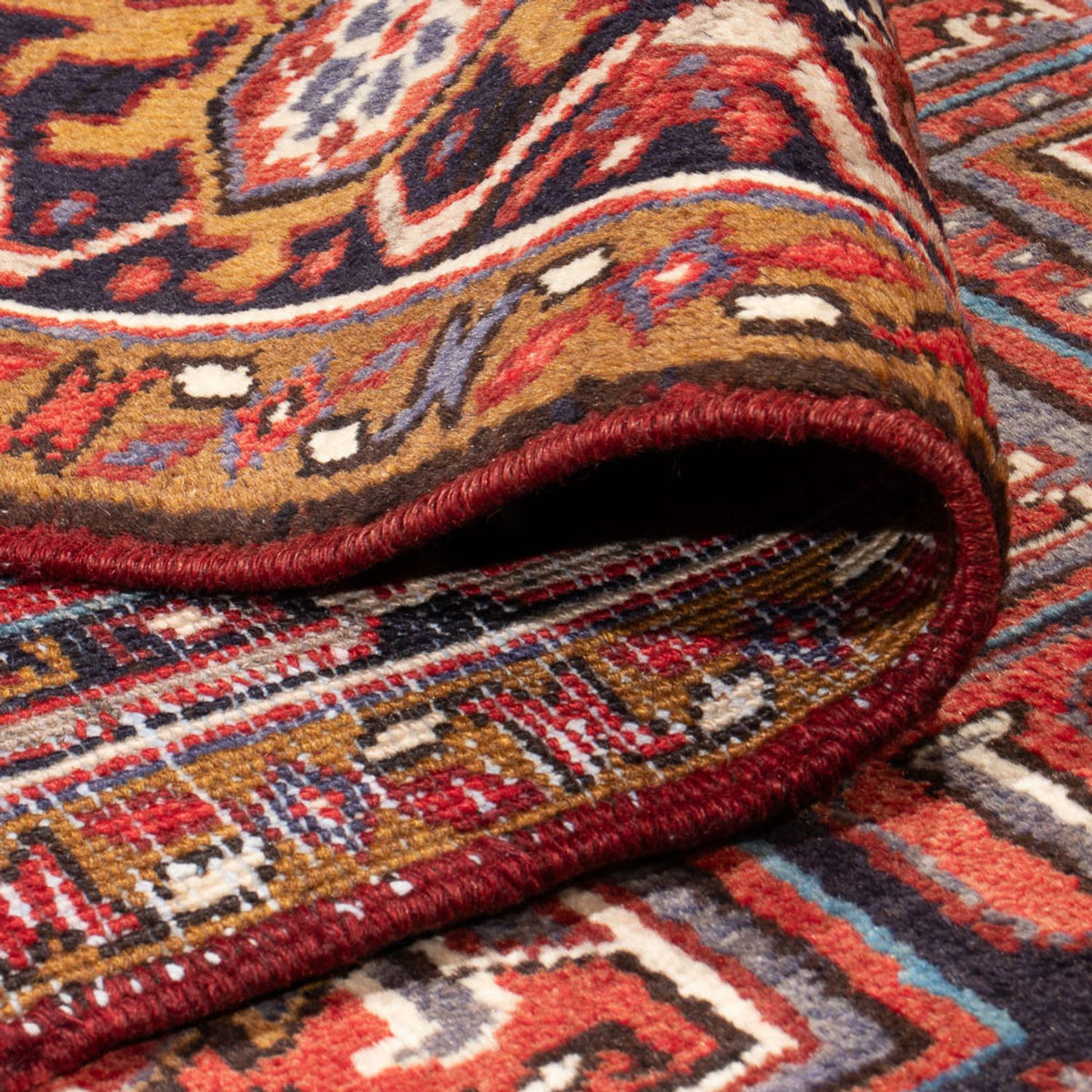 Persisk tæppe - Nomadisk - 320 x 232 cm - rød