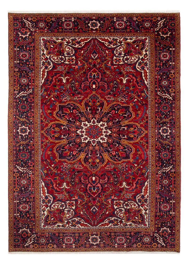 Persisk tæppe - Nomadisk - 347 x 245 cm - rød
