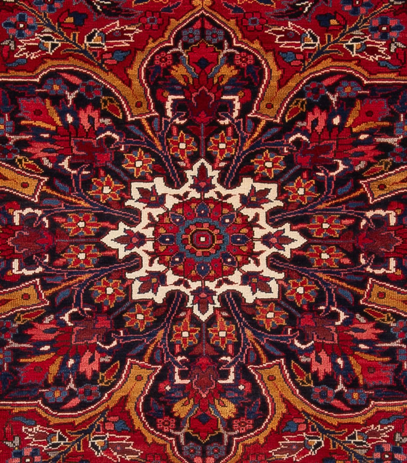 Persisk tæppe - Nomadisk - 347 x 245 cm - rød