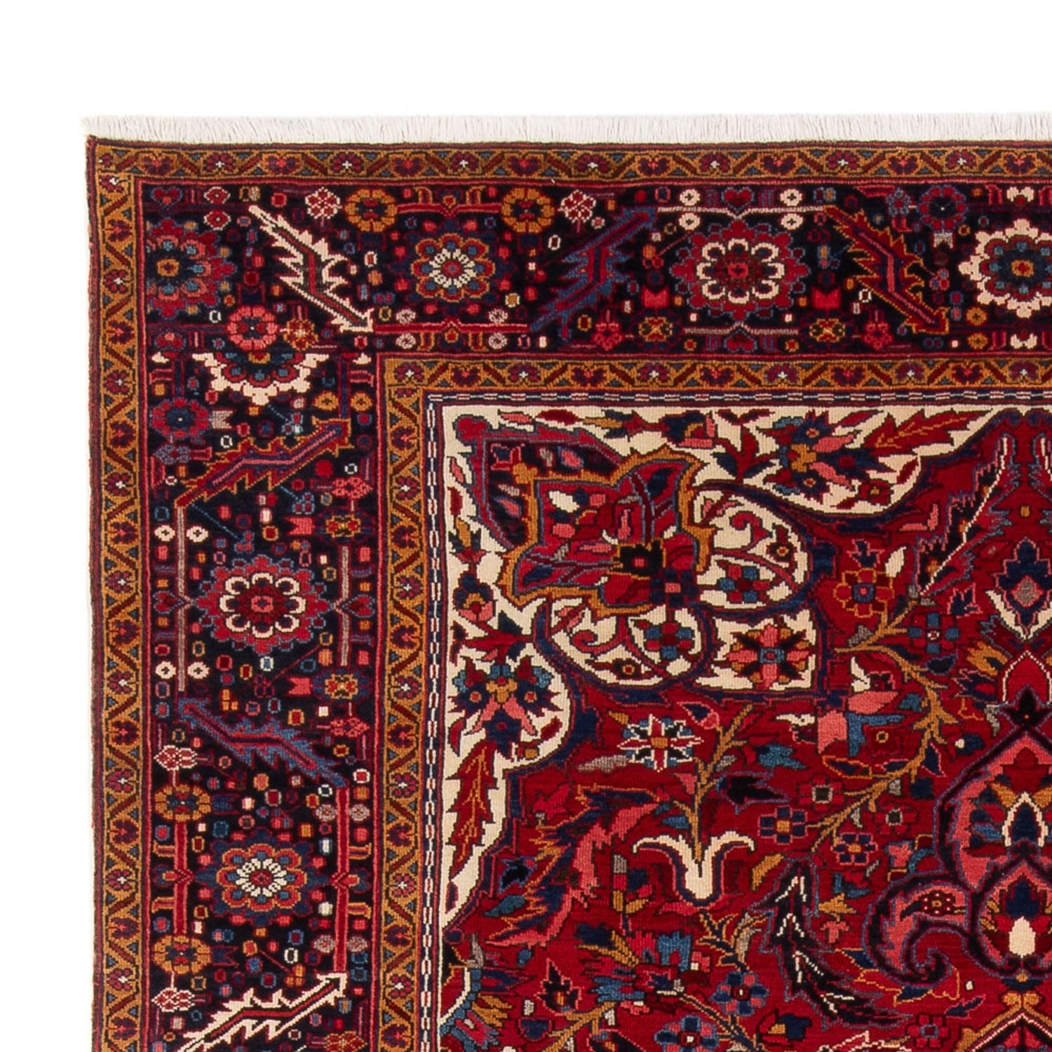 Persisk tæppe - Nomadisk - 347 x 245 cm - rød
