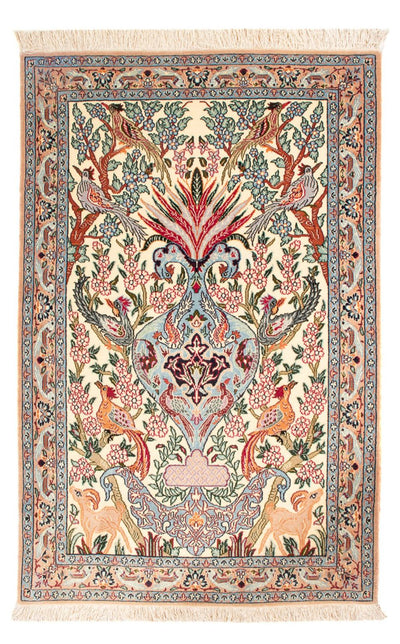 Isfahan Tæppe 73x105cm - Persisk tæppe