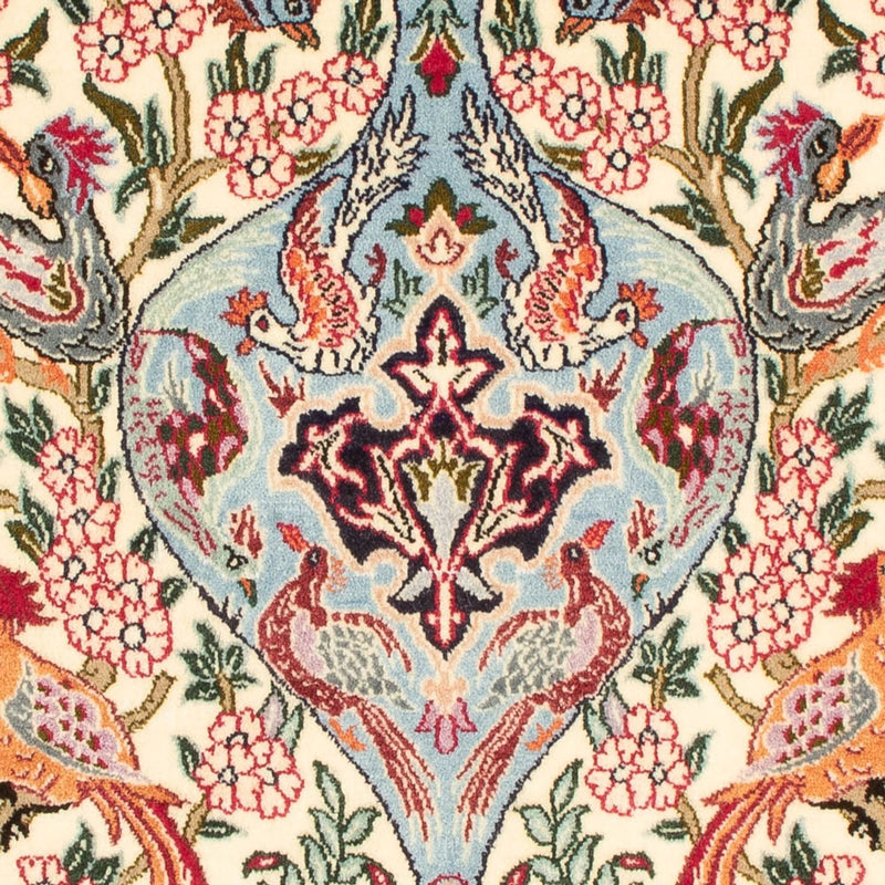 Persisk tæppe - Isfahan - Premium - 105 x 73 cm - flerfarvet