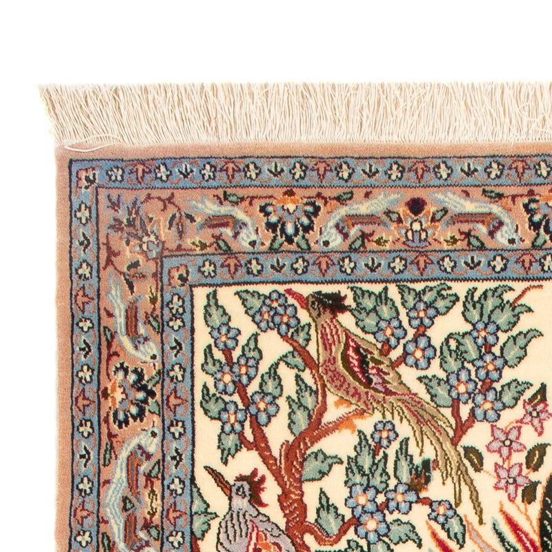 Persisk tæppe - Isfahan - Premium - 105 x 73 cm - flerfarvet