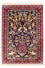 Persisk tæppe - Isfahan - Premium - 106 x 72 cm - mørkeblå