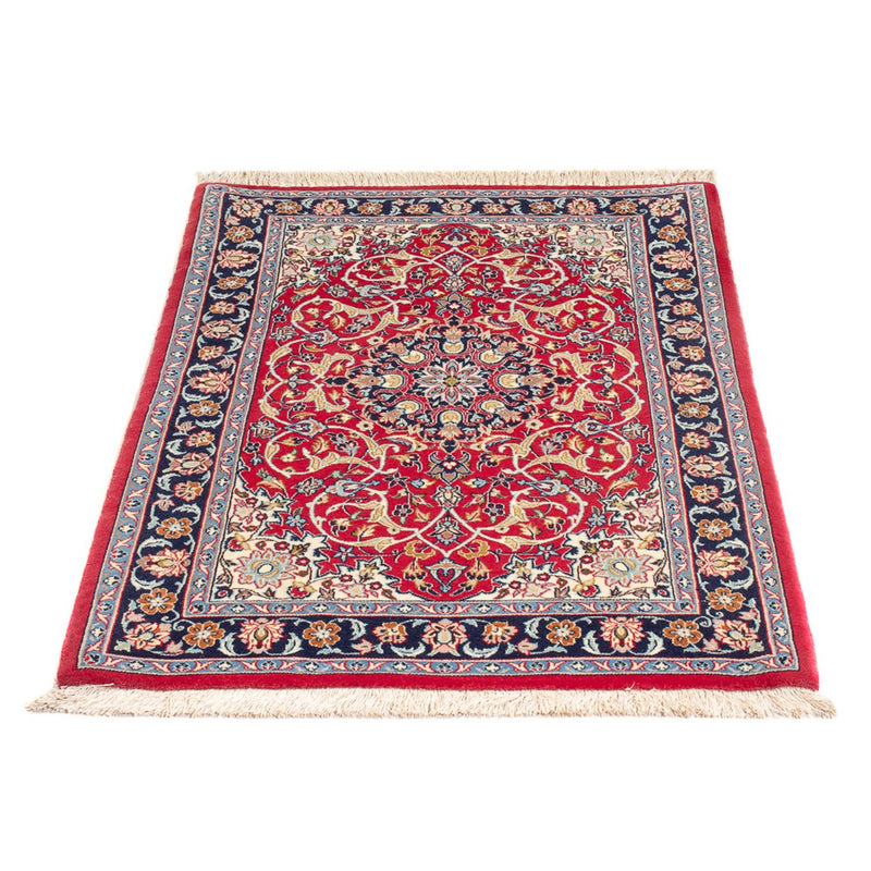 Persisk tæppe - Isfahan - Premium - 110 x 75 cm - rød