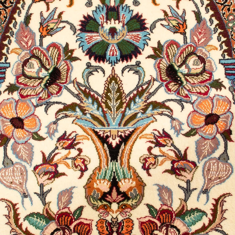 Persisk tæppe - Isfahan - Premium - 103 x 70 cm - grøn