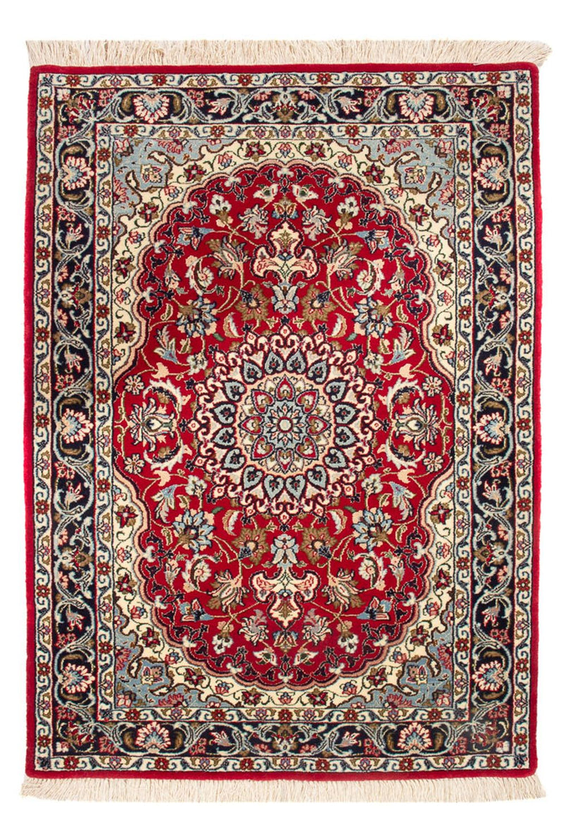 Persisk tæppe - Isfahan - Premium - 108 x 70 cm - rød