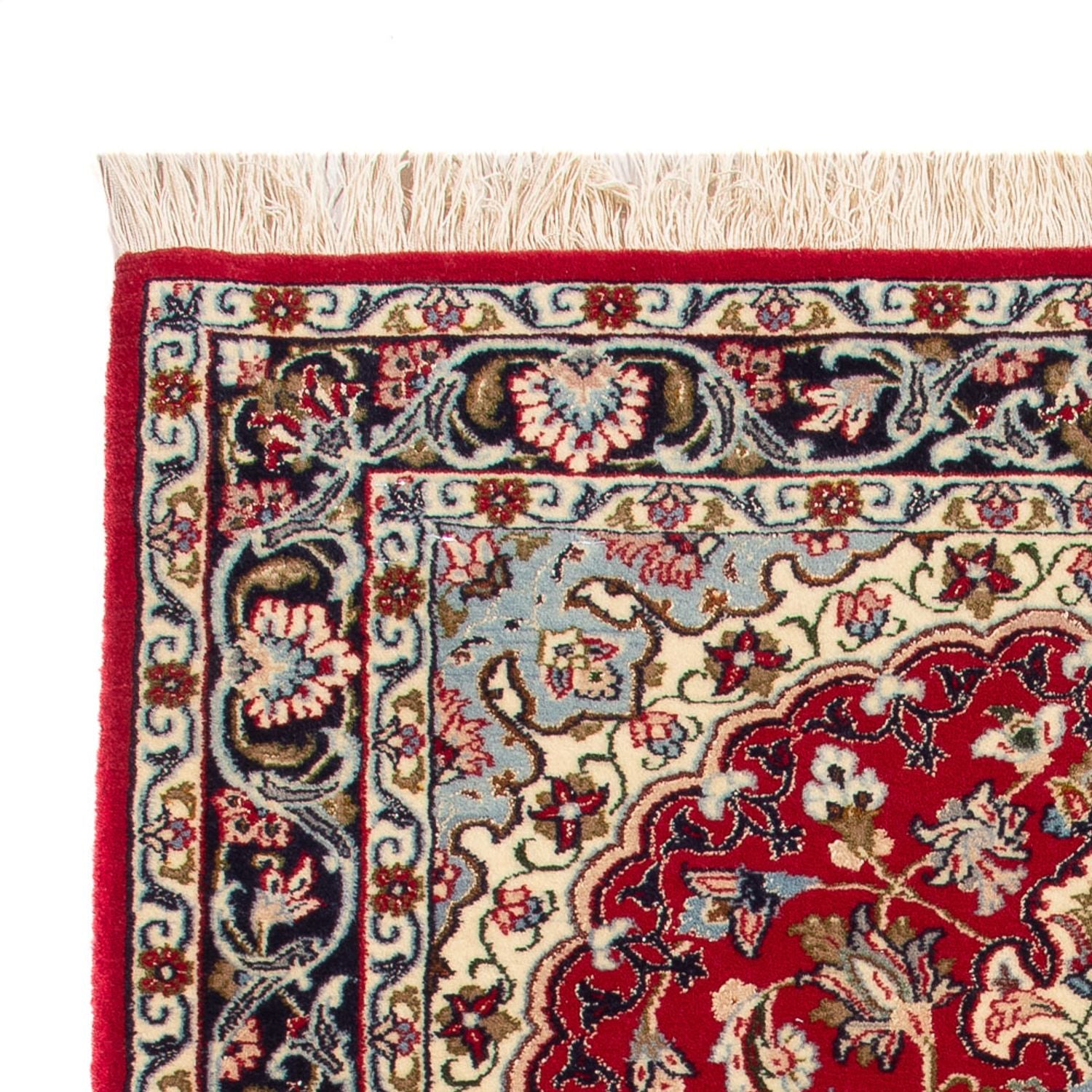 Persisk tæppe - Isfahan - Premium - 108 x 70 cm - rød