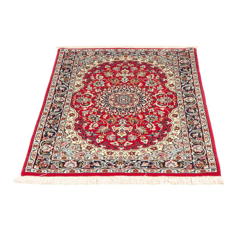 Persisk tæppe - Isfahan - Premium - 108 x 70 cm - rød
