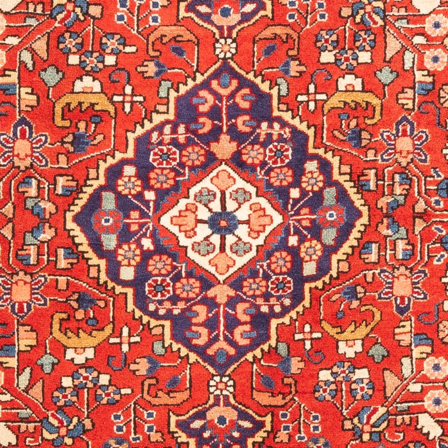Persisk tæppe - Nomadisk - 160 x 108 cm - rød
